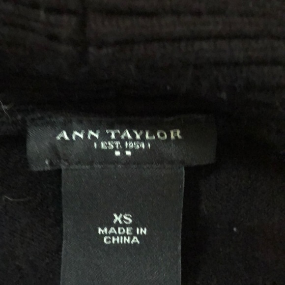 Ann Taylor cowl neck front wrap sweater top Sz XS - Picture 3 of 12